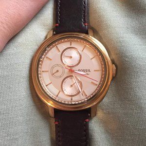 Fossil Chelsey Multifunction White Dial Ladies Watch